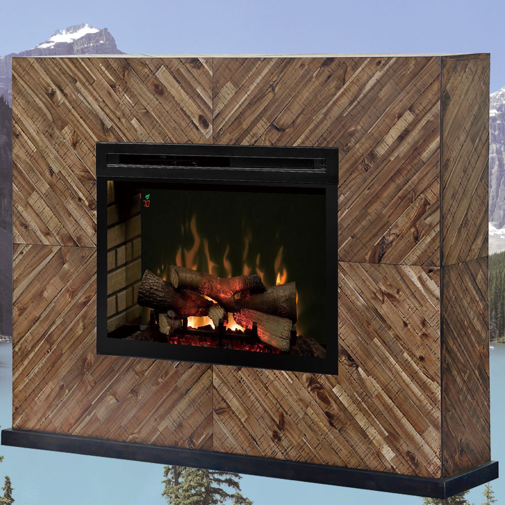 33インチ電気暖炉ハリス-ファイヤーウッド　ディンプレックス　送料無料