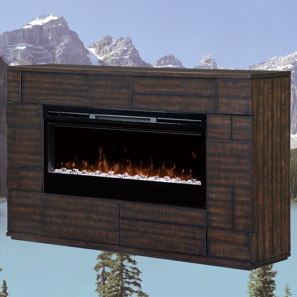 50インチ電気暖炉マークス　シナジープリズム　ディンプレックス　開梱組立設置サービスパック