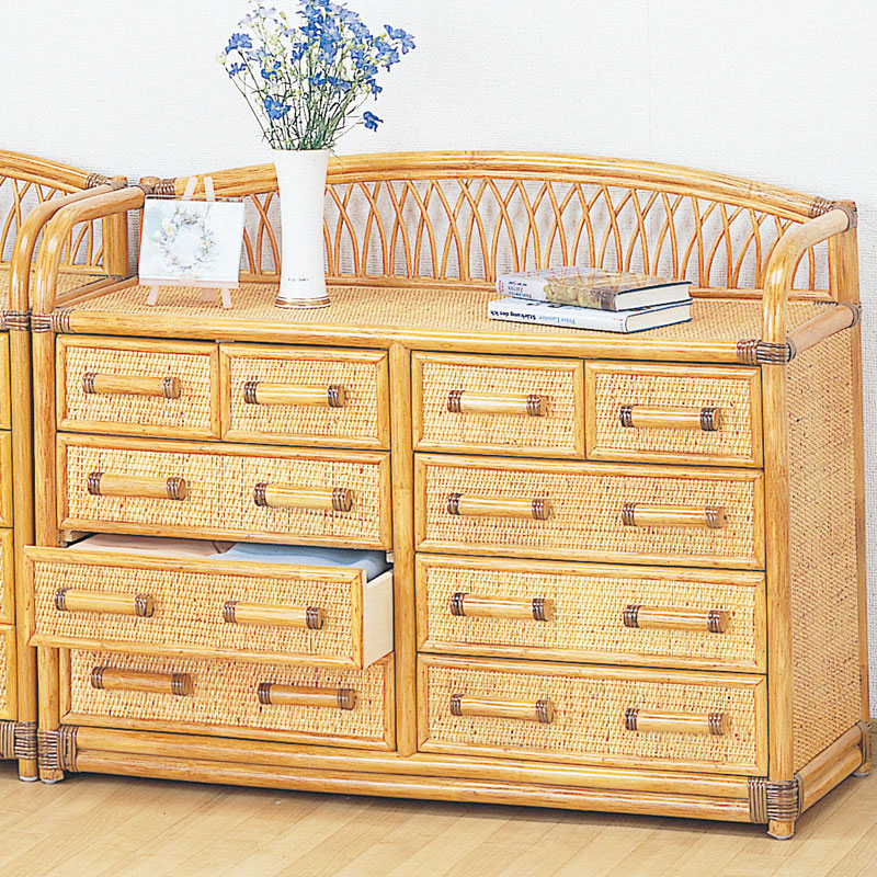 籐チェスト10杯タイプ　IMEDS-W994　ラタン・籐家具