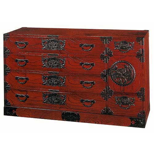 KYK-KC31　四・五尺横長箪笥80　仙台民芸箪笥