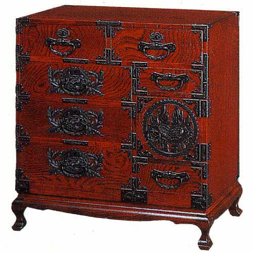 KYK-KC60　猫脚チェスト　仙台民芸箪笥