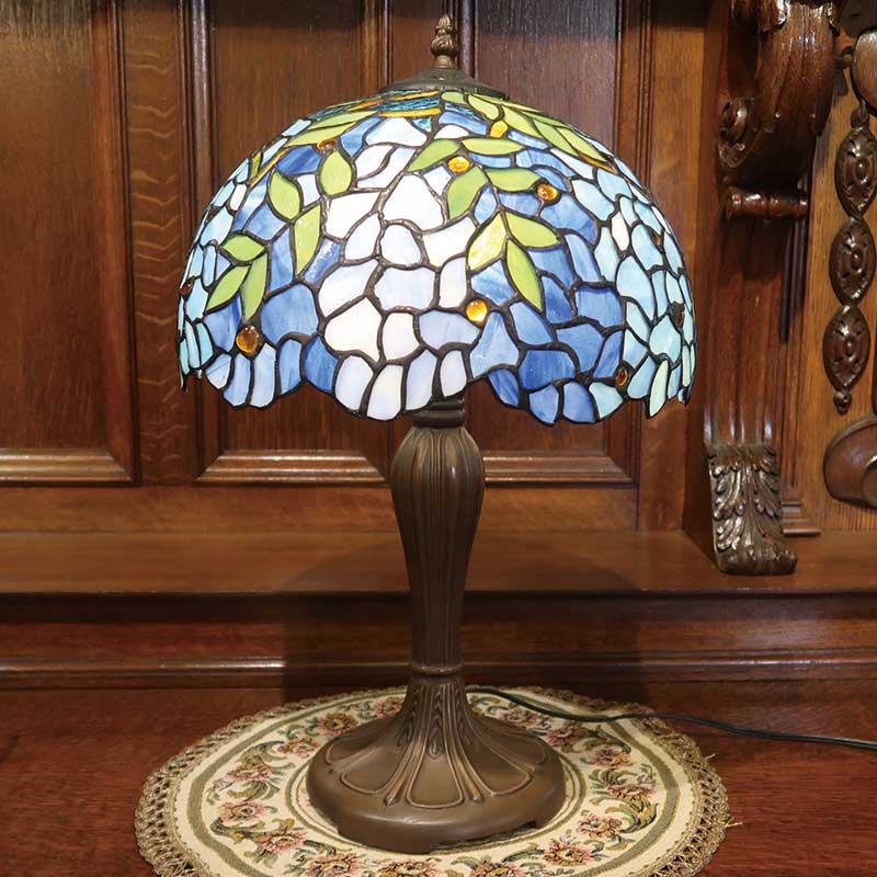 ステンドグラステーブルスタンド　ITO-qxch12-47　【送料無料】