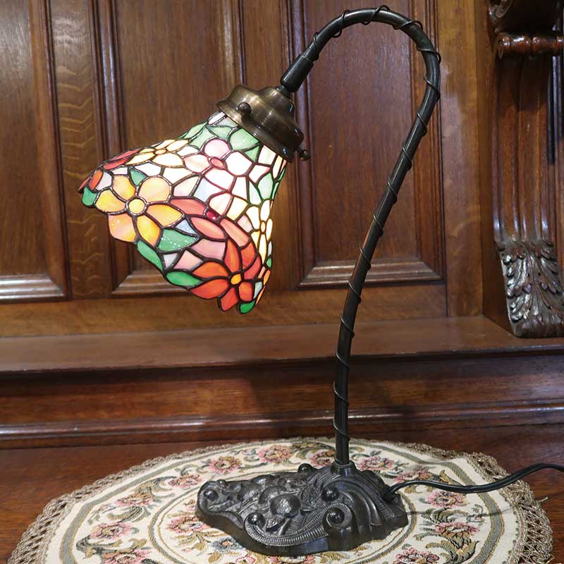 ステンドグラステーブルスタンド　ITO-DS28　【送料無料】