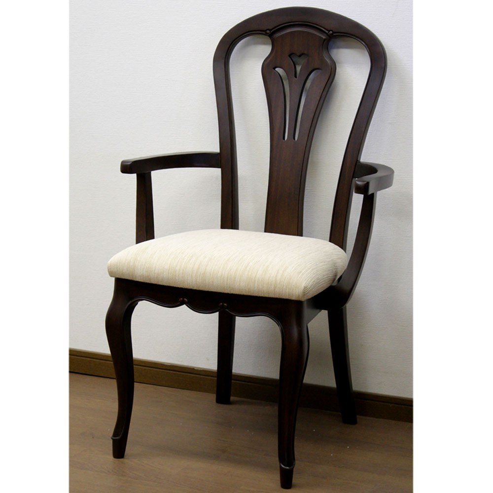 ダイニングアームチェア　フルールDM　逆輸入家具