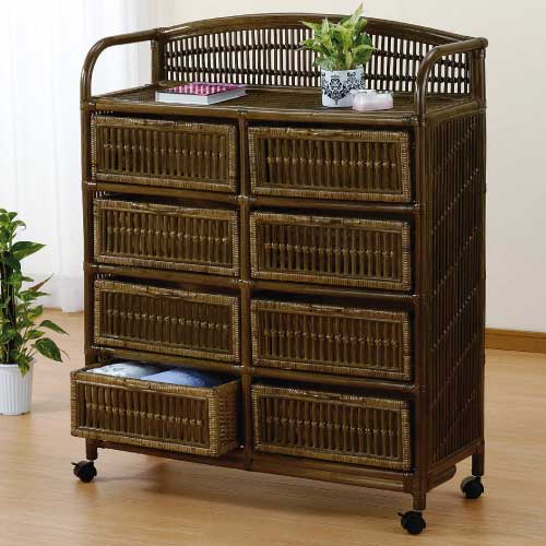 ランドリー　IMEDS-E55B　ラタン・籐家具