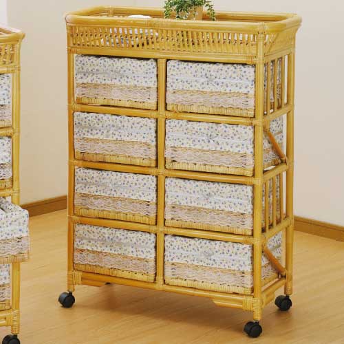 ランドリーボックス　IMEDS-E75　ラタン・籐家具