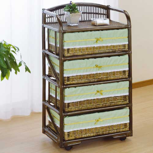 ランドリー　IMEDS-E360B　ラタン・籐家具