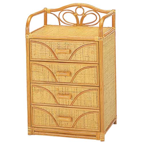 チェスト4杯タイプ　IMEDS-W700　ラタン・籐家具