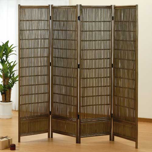 スクリ-ン4連　IMEDS-B504B　ラタン・籐家具