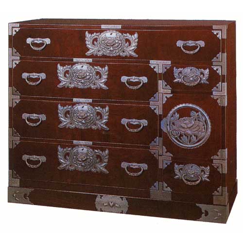 KYK-KB7BD　四尺野郎箪笥　仙台民芸箪笥