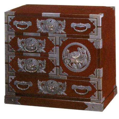 KYK-KB19D　帳場箪笥　仙台民芸箪笥