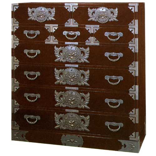 KYK-KB28D　三・五尺箪笥115　仙台民芸箪笥