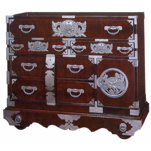 KYK-KB48D　閂型車箪笥　仙台民芸箪笥