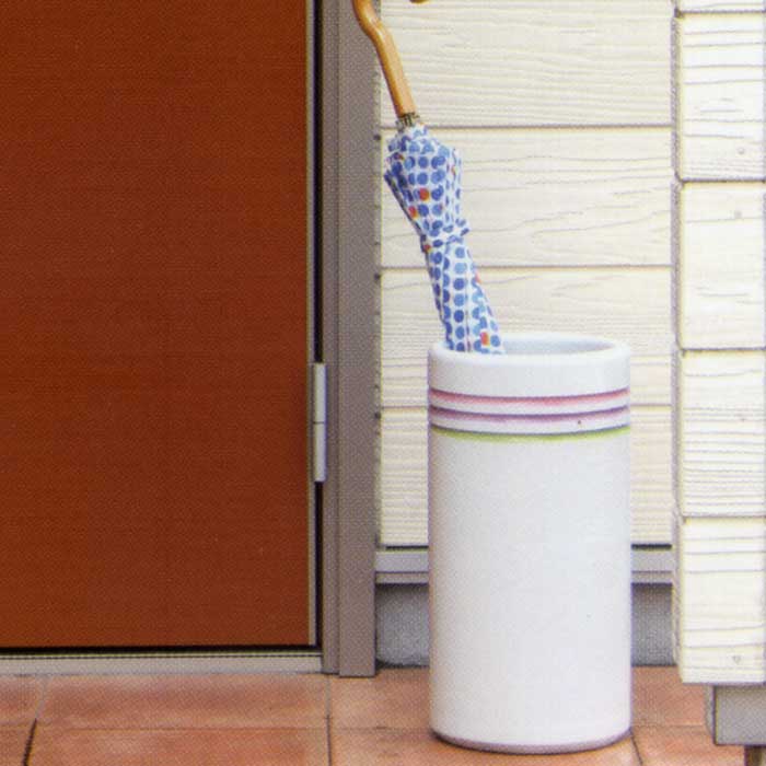 有田焼傘立　IWA-BL-004-MA【送料無料】