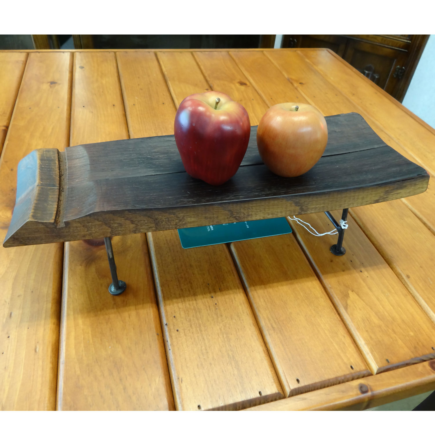 ダブルワインステーブ・サーバー　ITY-W810DM　ワイン樽家具