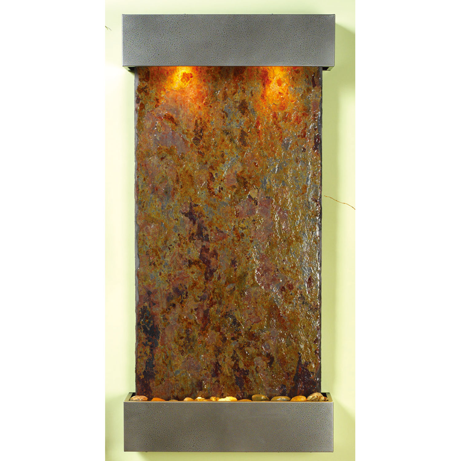 ウィスパリング・クリーク　マルチカラースレート　ウォーターフォールズ(人工滝)