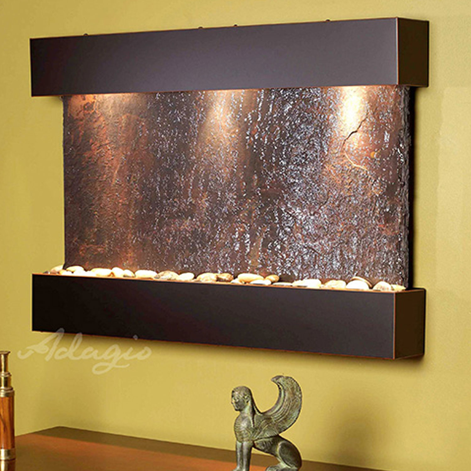 リフレクション・クリーク　RCS1504　横型壁付けウォーターフォールズ(人工滝)