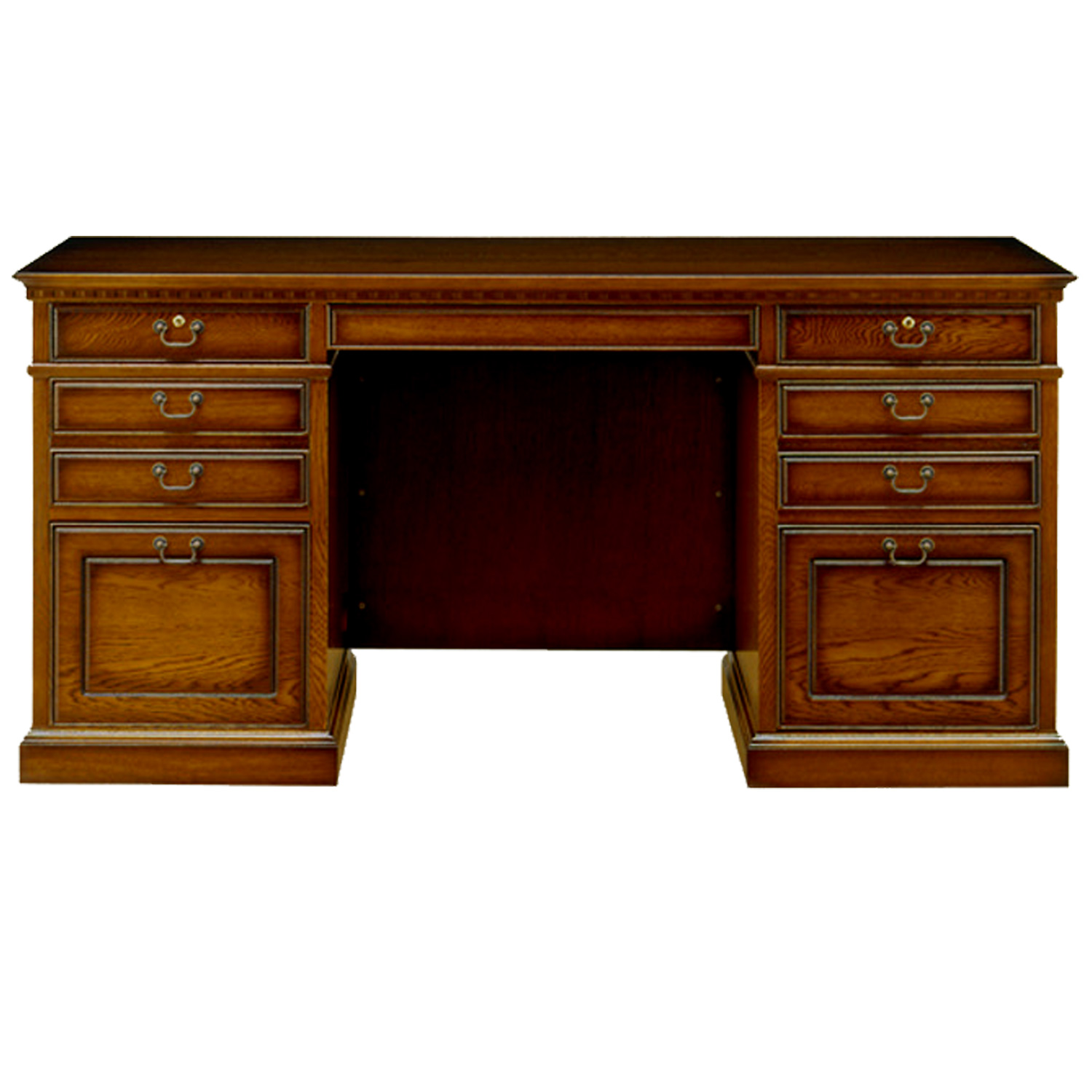 デスク(両袖机)　 KAT-BK-DK　ブルックスDX