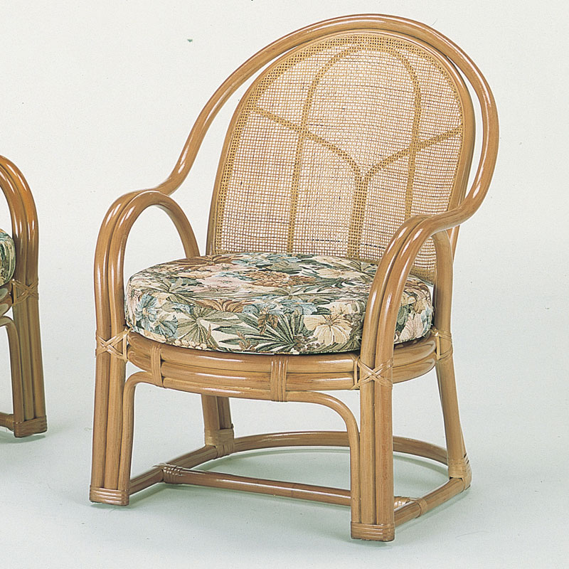 アームチェア　ラタン・籐家具