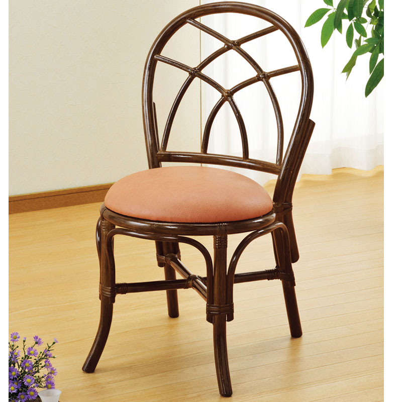 籐ダイニングチェア　#99B　　ラタン・籐家具　【送料無料】