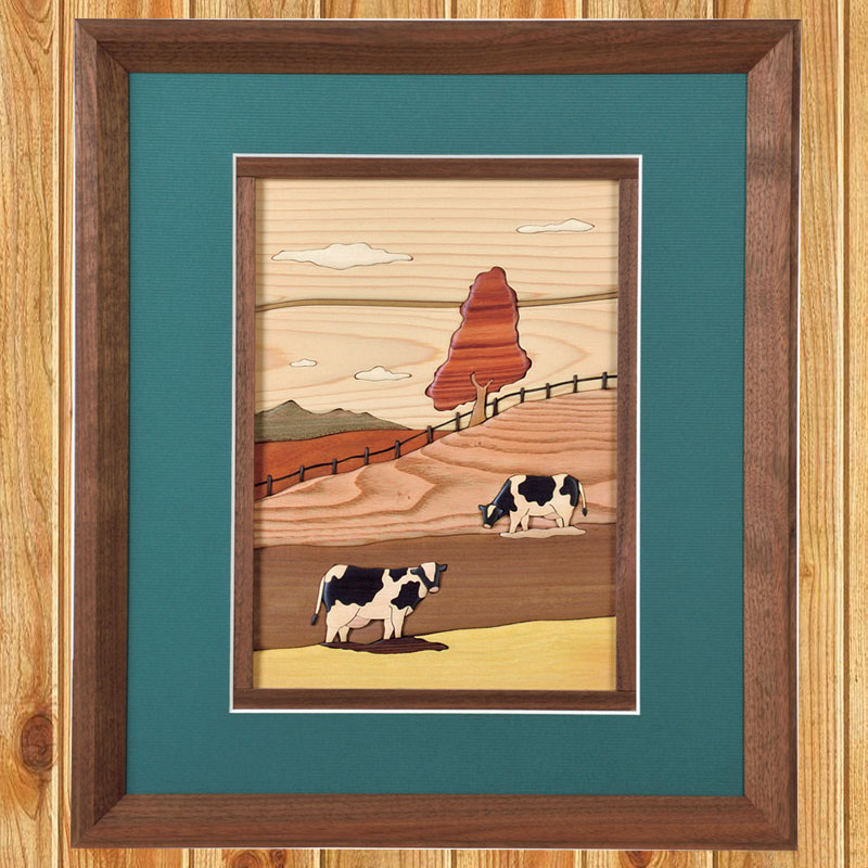 寄せ木絵シリーズ　牧場No.1　 【送料無料】