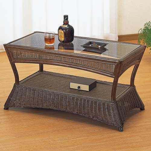 ソファーテーブル　IMEDS-T121B　ラタン・籐家具