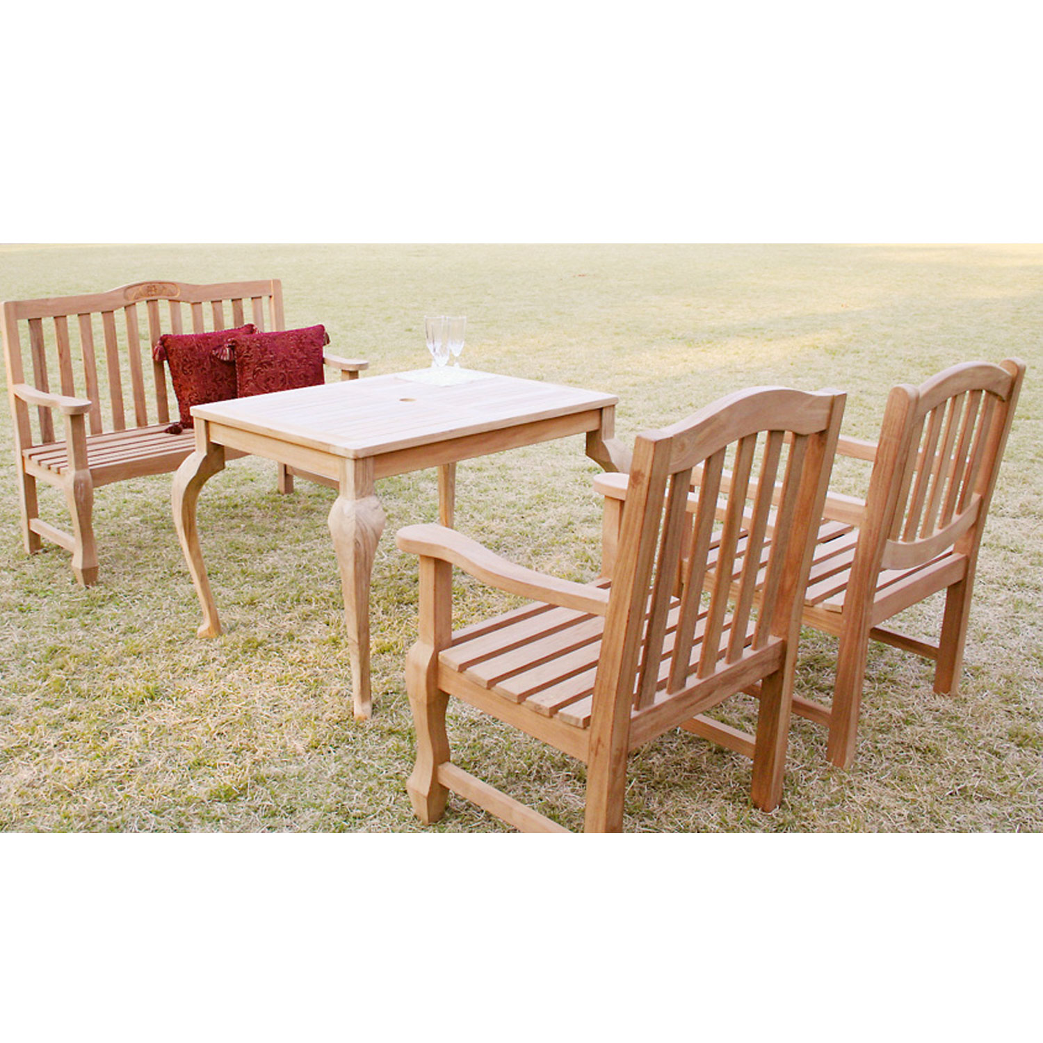 手作りテーブル4点セット　JB-20717SET