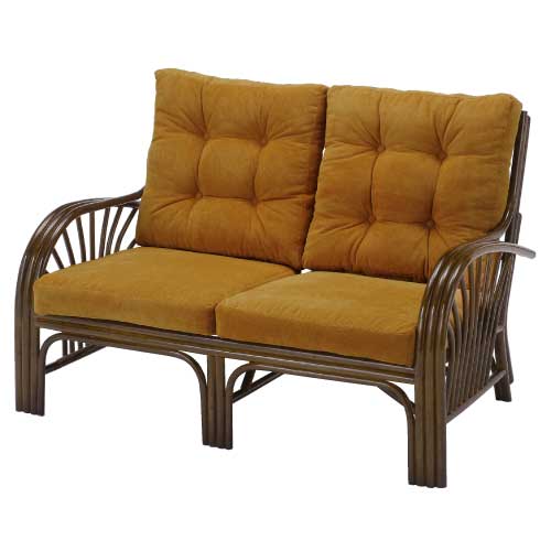 ソファー(二人掛け)　IMEDS-Y632B　ラタン・籐家具