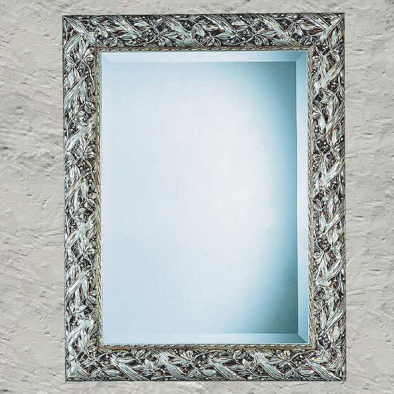 イタリア製壁掛け大型ミラー　クラシック　W68×H88cm　【送料無料】