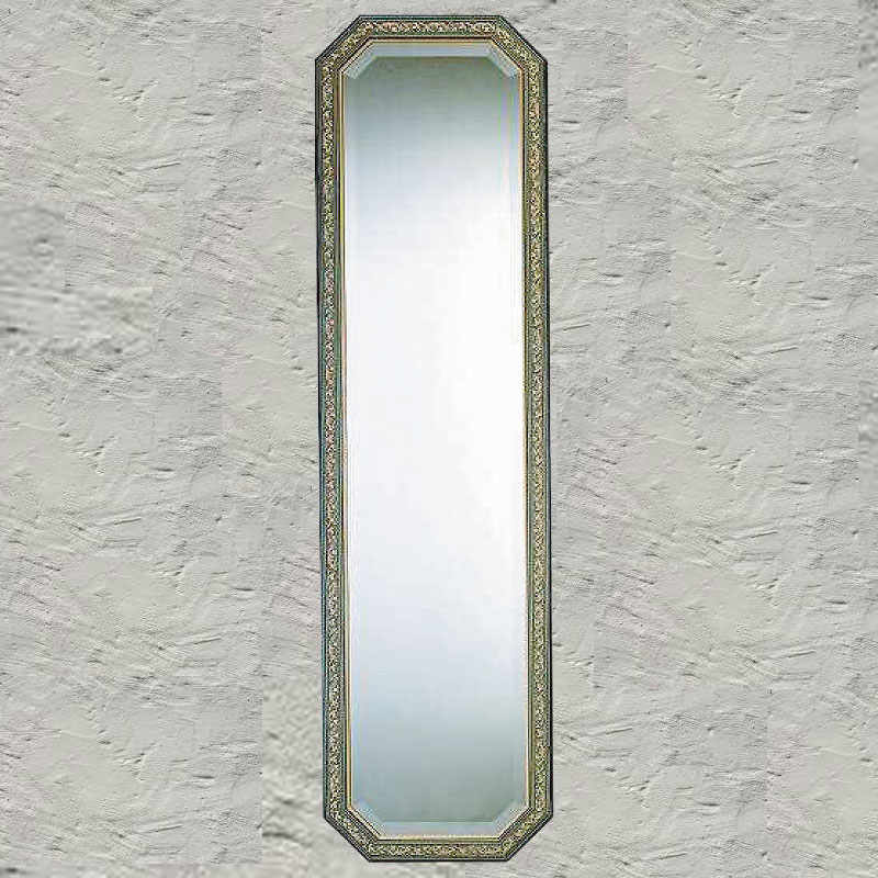 イタリア製壁掛け縦長ミラー　クラシック　W38×H138cm　コスパ　【送料無料】