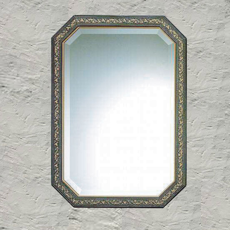 イタリア製壁掛けミラー　クラシック　W48×H68cm　コスパ　【送料無料】