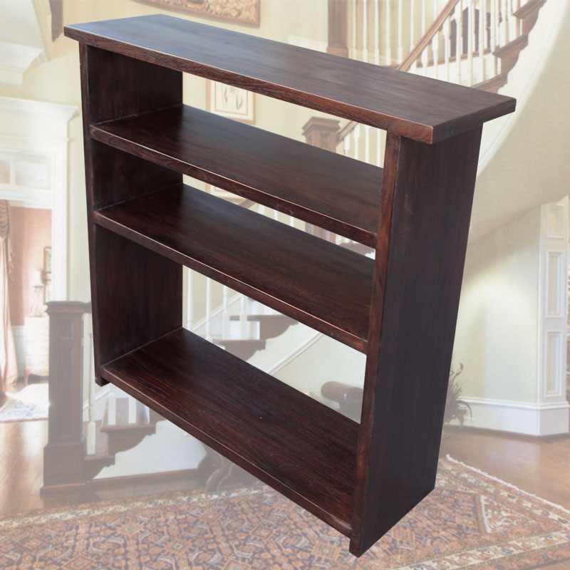 デザインがシンプルなスマートテレビラック　アジアン家具