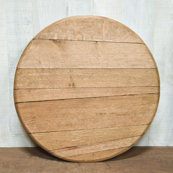 バレルディスプレー天板　ウイスキー樽物語