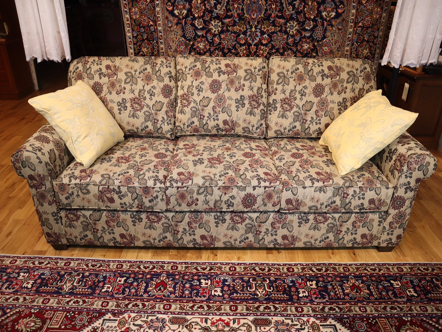 ソファー(カナダ製)3人掛け1503-38 エンジェレッティープラム 現金決済10%OFF+送料半額