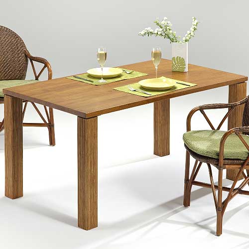 ダイニングテーブル　KAZA-05-0414　ラタン・籐家具