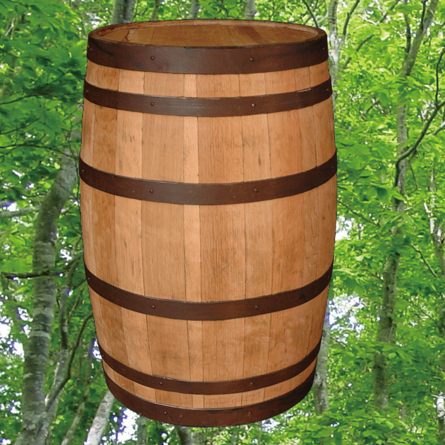 バレルディスプレー樽　新樽風仕上げ　スタンダード　ウイスキー樽物語