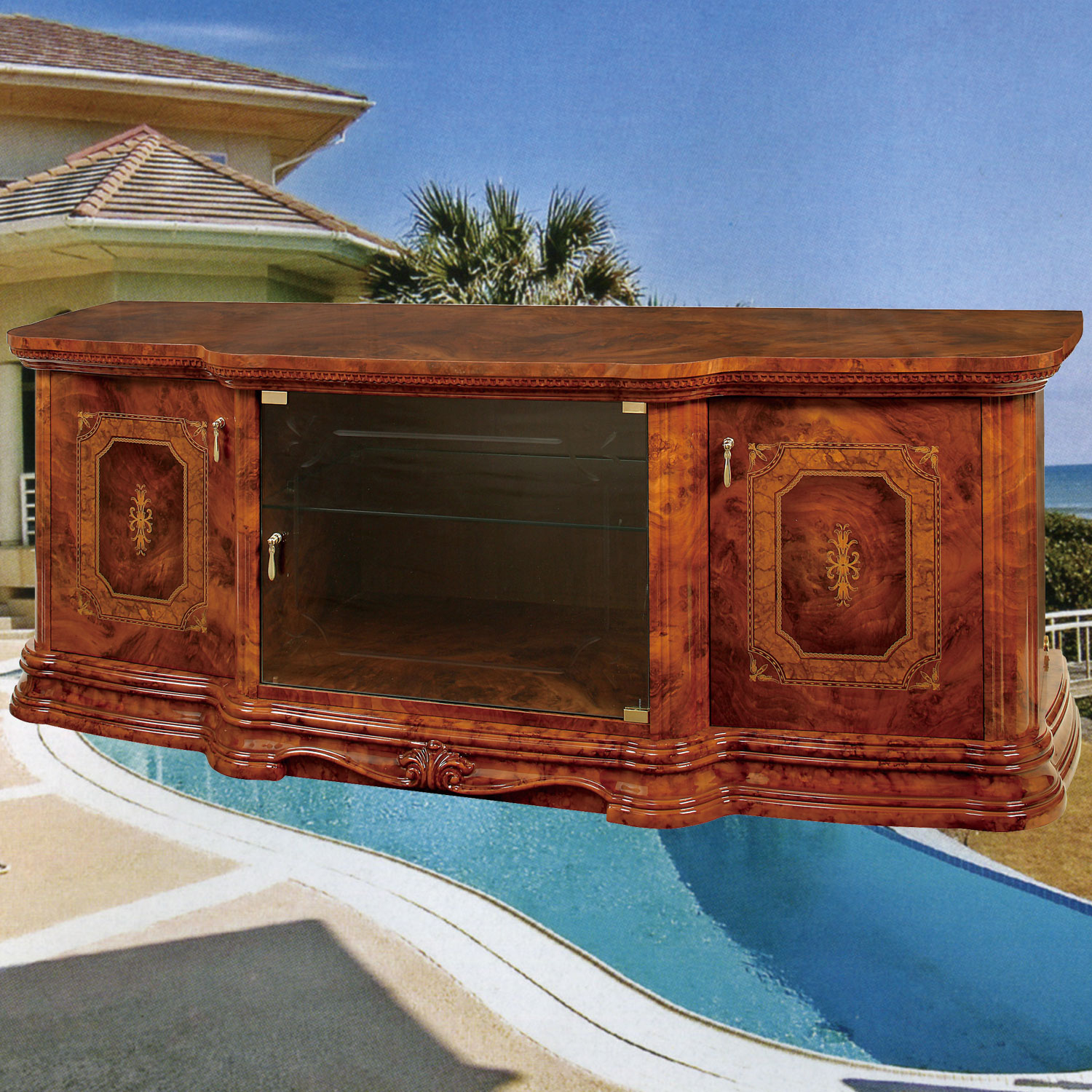 IMT-B3-5006A　テレビボード　アマルフィ　輸入家具