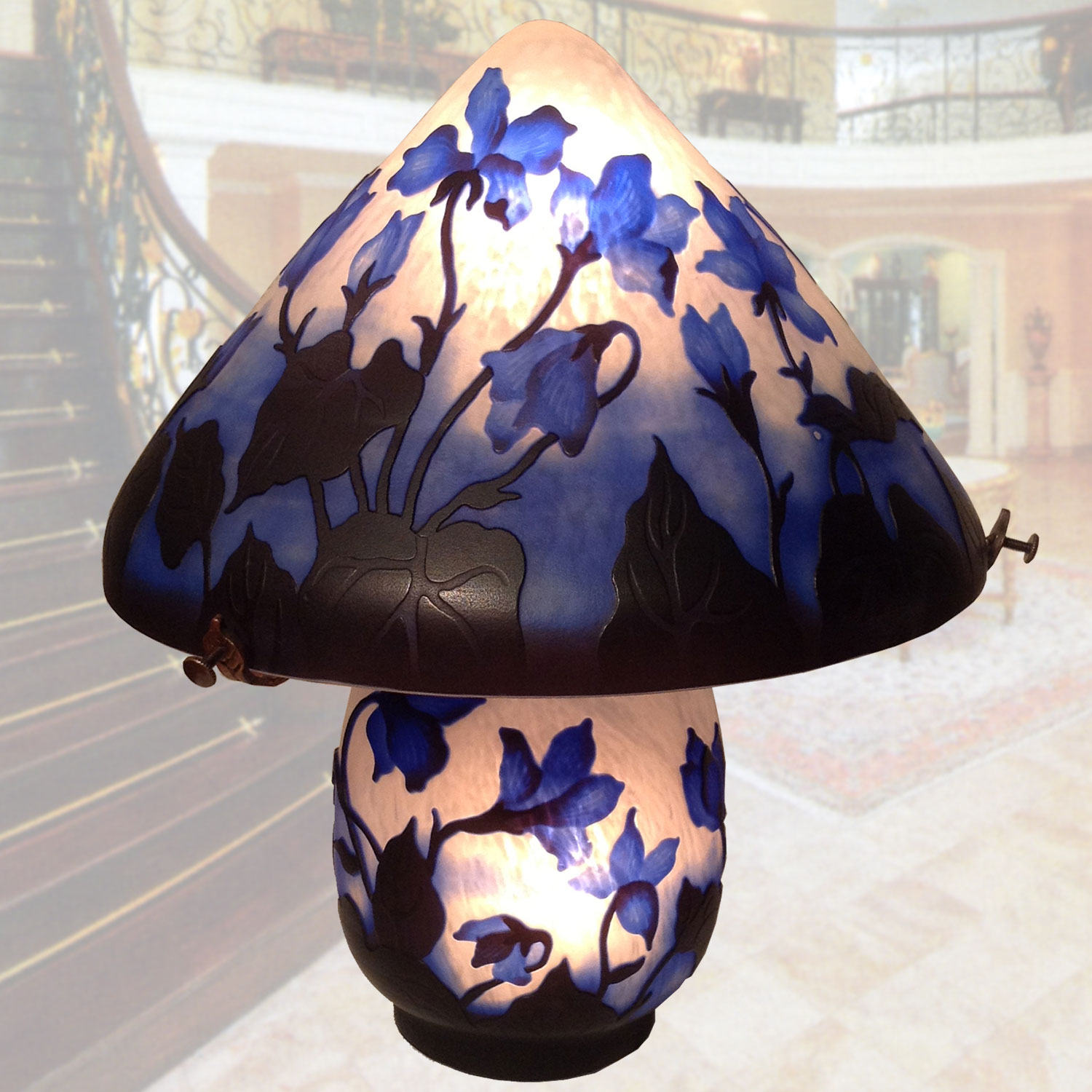 ガレ風ランプ　KDF-KS-804