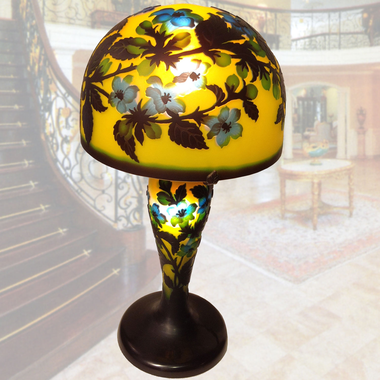 ガレ風ランプ　KDF-KS-806