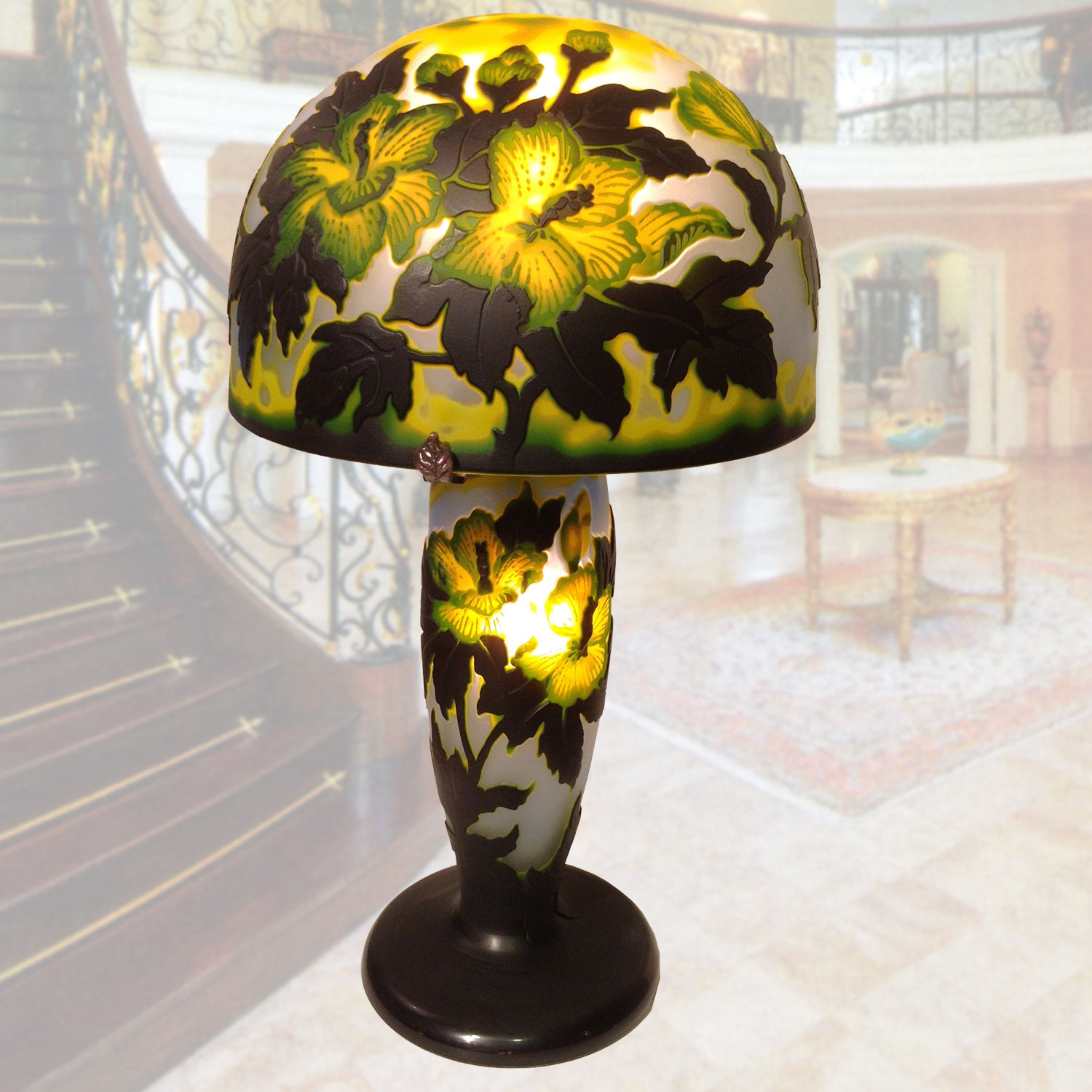 ガレ風ランプ　KDF-KS-805