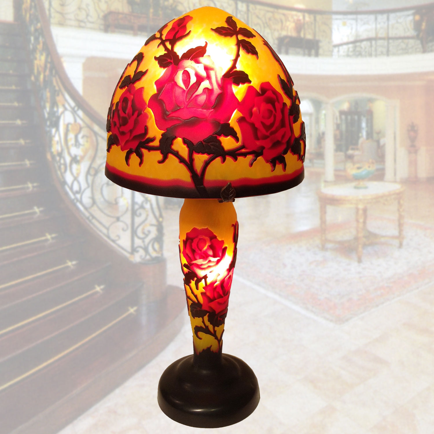 ガレ風ランプ　KDF-KS-603