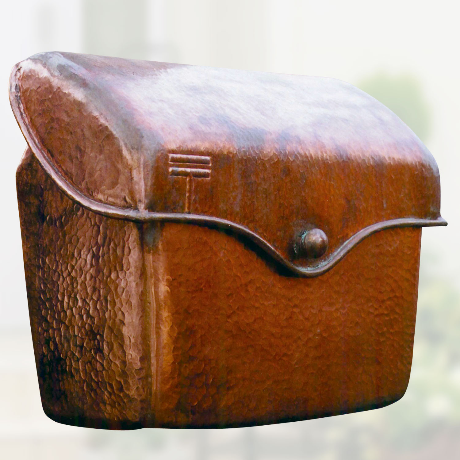 銅製郵便ポスト(ナチュラル)　JB-29408