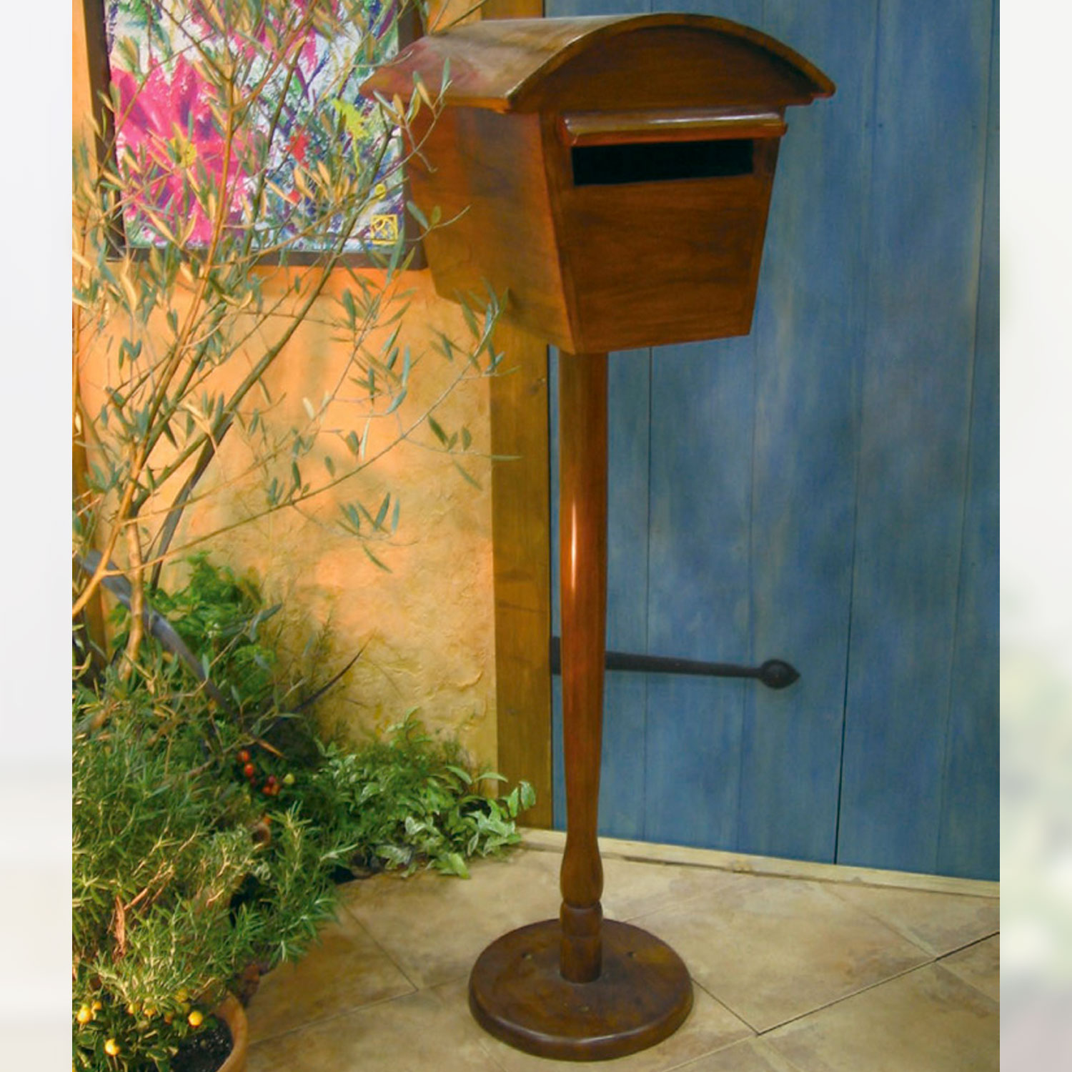 木製ポスト　JB-36332