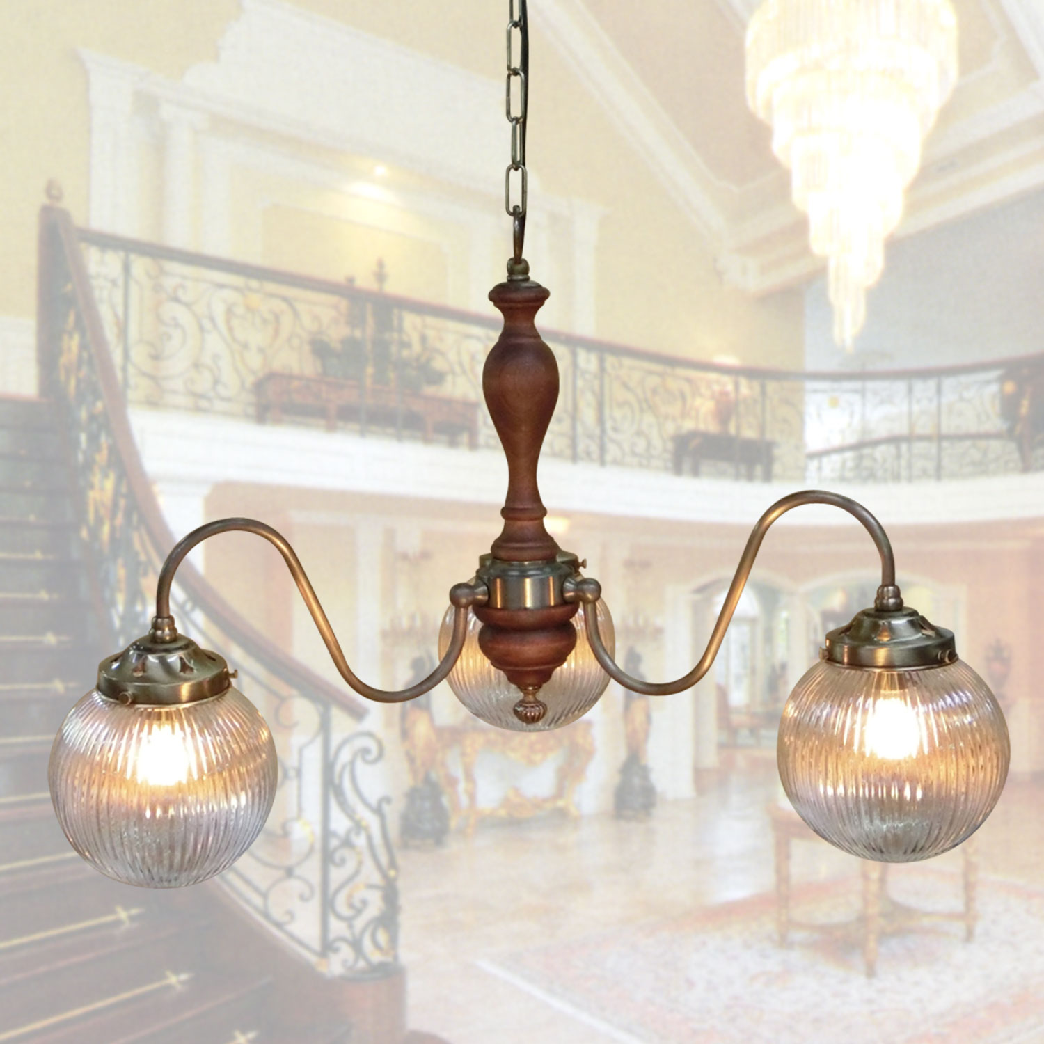 3灯シャンデリア照明　SAN-FC440A3-312　【送料無料】