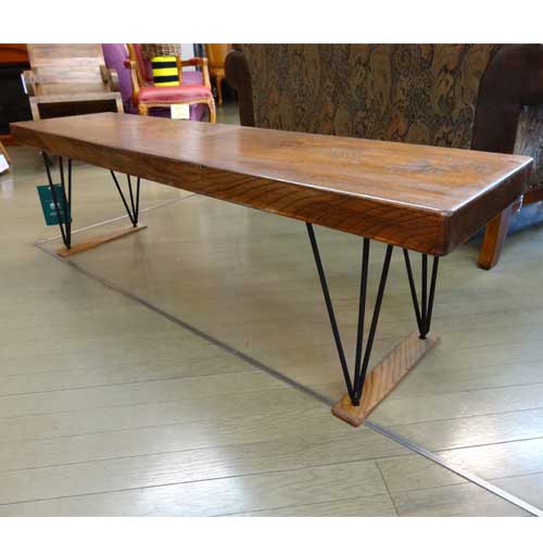 ケヤキ無垢ベンチ(大)　ITO-KY-BEN170