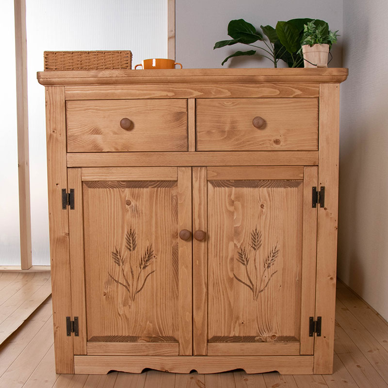 90cm幅のカントリーバーカウンター　パインズカントリーシリーズ