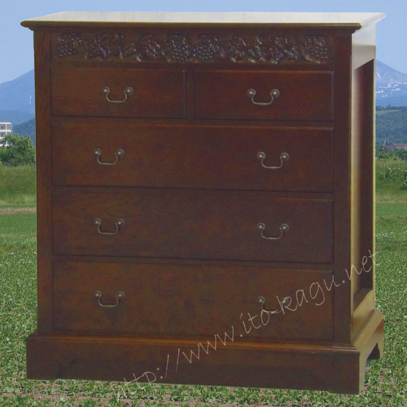 チェスト80　「バッカス」クラシック家具シリーズ