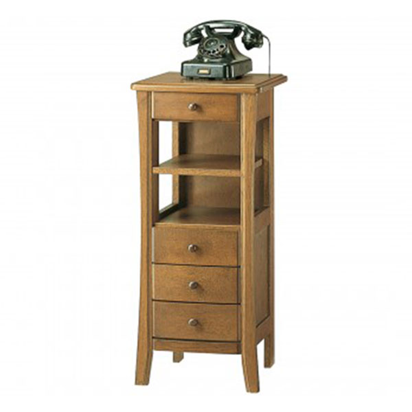 リード　ラック(電話台)　MB4型　ダーク色　【送料無料】