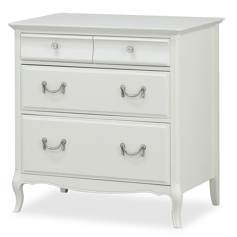 エレガントで高級感漂うミラーナWシリーズの70cm幅3段チェスト