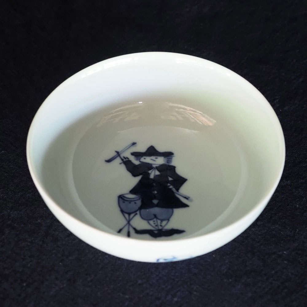 ミューシ゛ック・シリース゛ ティンハ゜ニーホ゛ウル　青花　有田焼